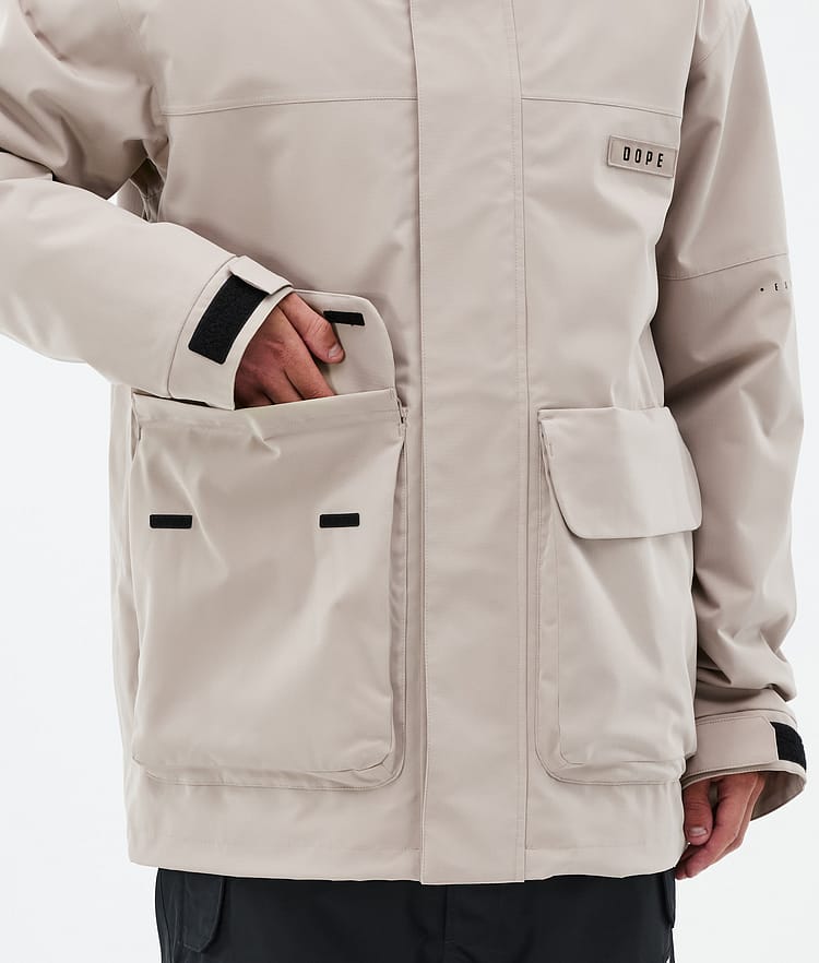 Dope Acme Snowboard Jacket Men Sand