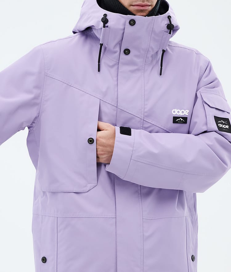 Dope Adept Snowboard Jacket Men Whitish Renewed