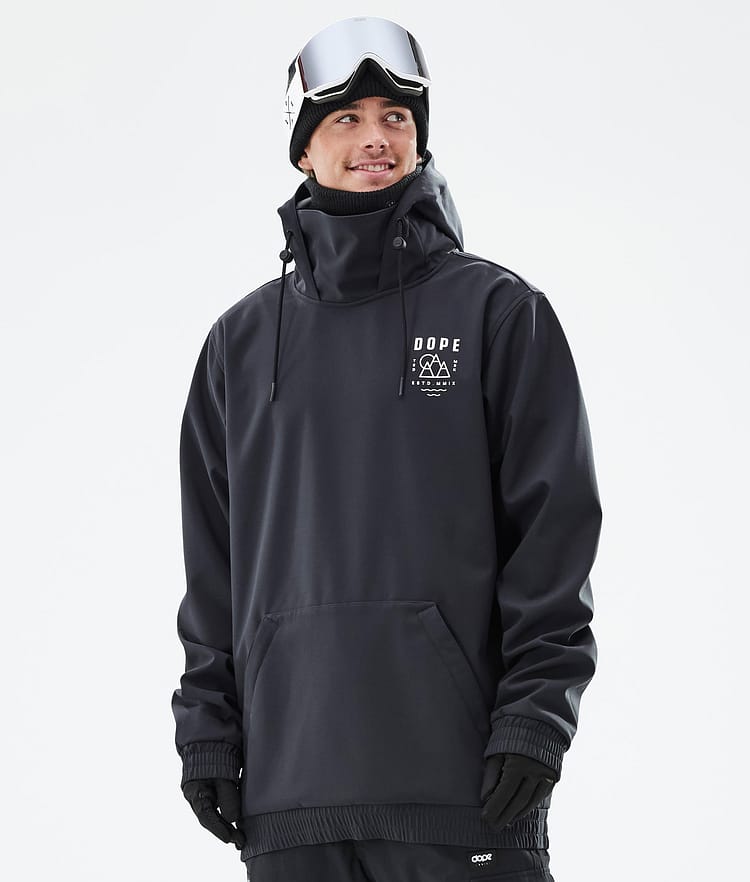 Dope Yeti 2022 Snowboard Jacket Men Pine Black Renewed