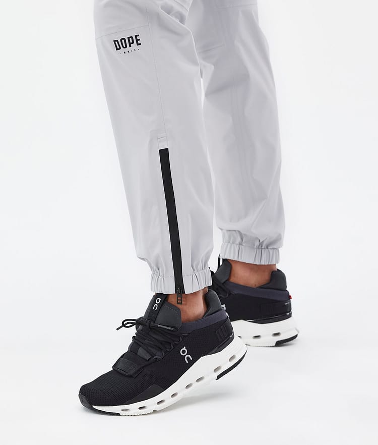 Dope Downpour W Rain Pants Women Light Grey