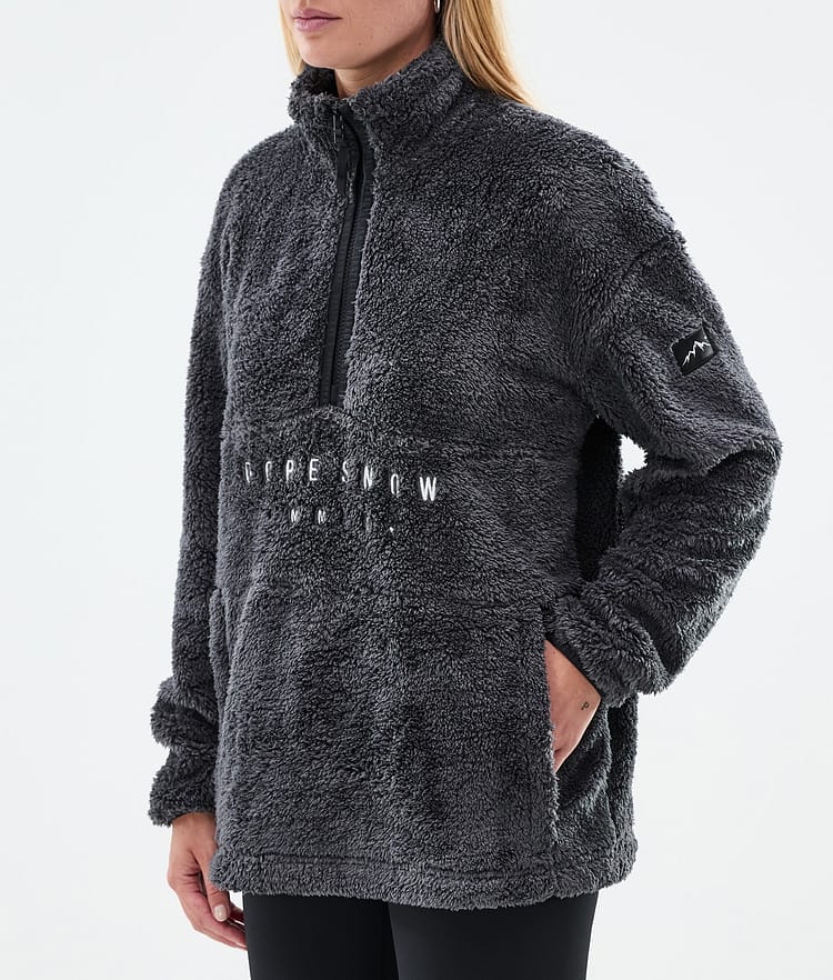 Dope Pile W Fleece Sweater Women Faded Green