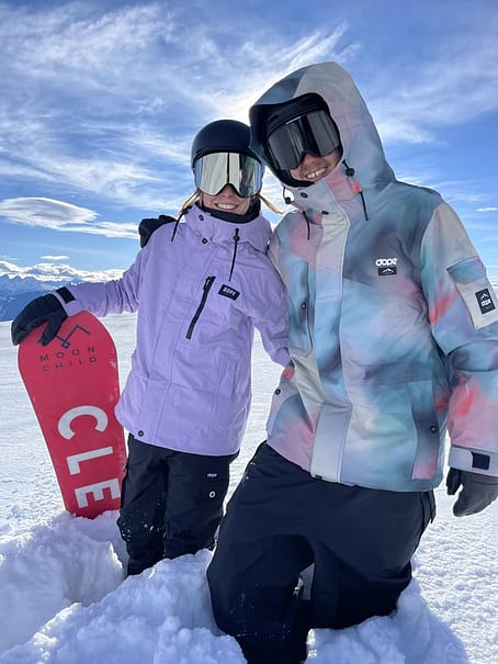 Dope Blizzard W Full Zip Snowboard Jacket Women Faded Green