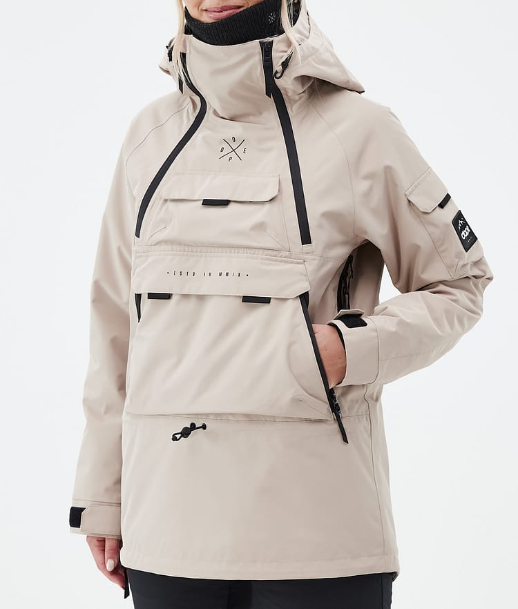 Dope Akin W Snowboard Jacket Women Soft Pink Renewed
