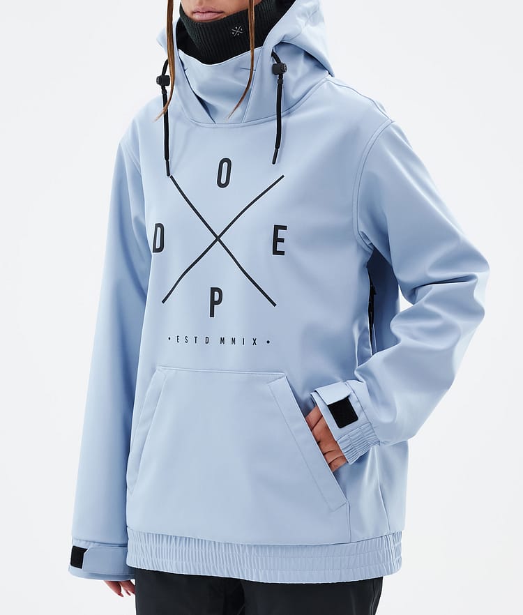 Dope Yeti W Ski Jacket Women 2X-Up Light Blue