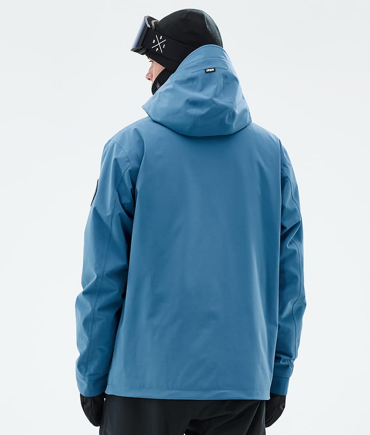 Dope Blizzard Ski Jacket Men Metal Blue