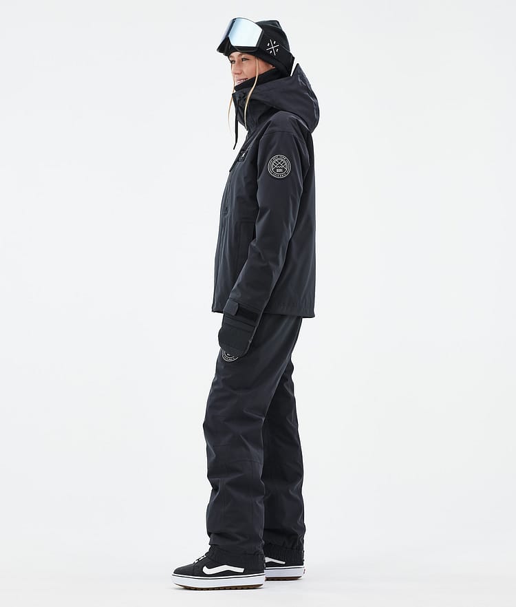 Dope Blizzard W Full Zip Snowboard Jacket Women Faded Green Renewed