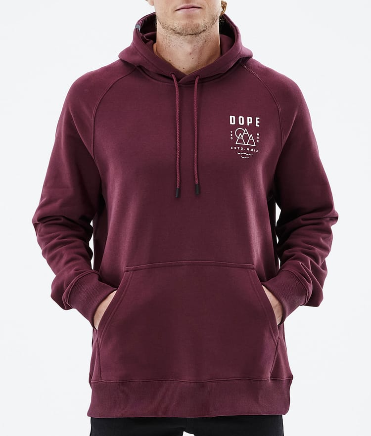 Dope Common 22 Hoodie Men 2X-Up Black