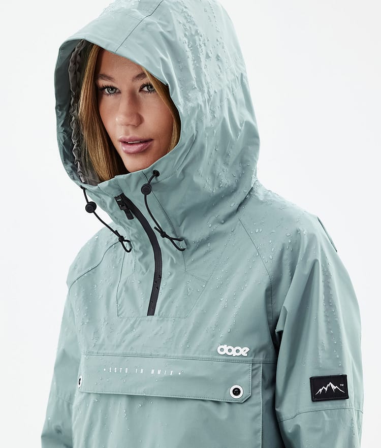 Dope Hiker Light W Outdoor Jacket Women Faded Green