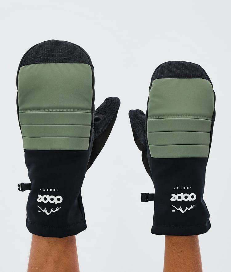 Dope Ace Snow Mittens Yellow