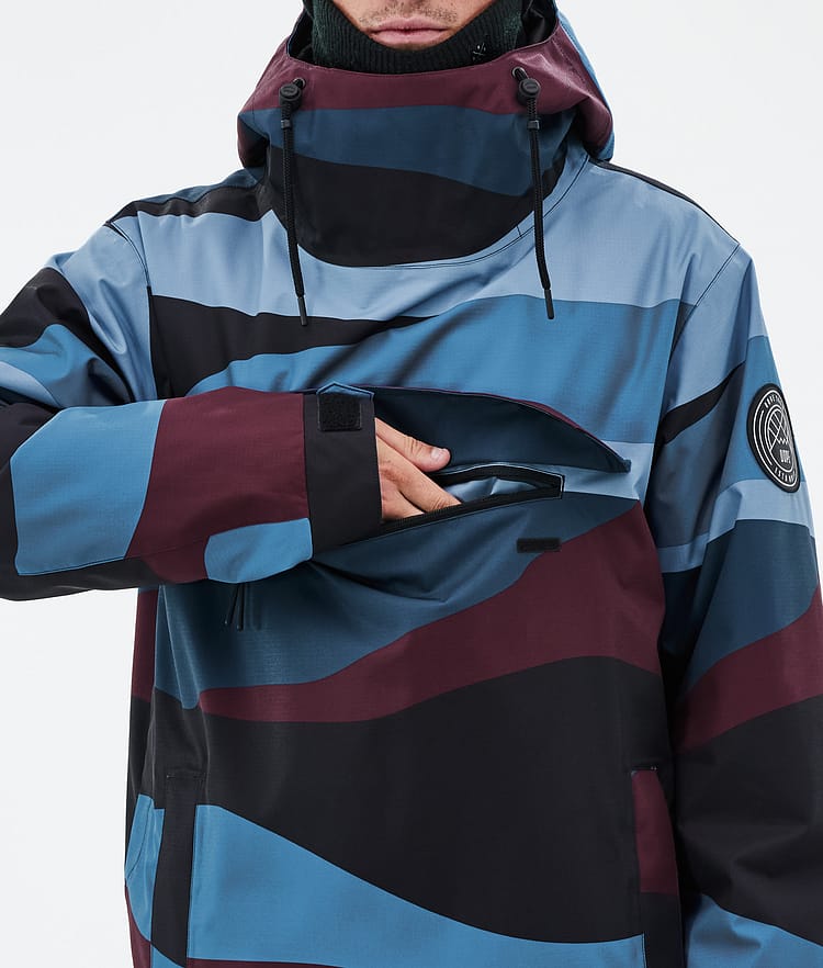 Dope Blizzard Snowboard Jacket Men Whitish