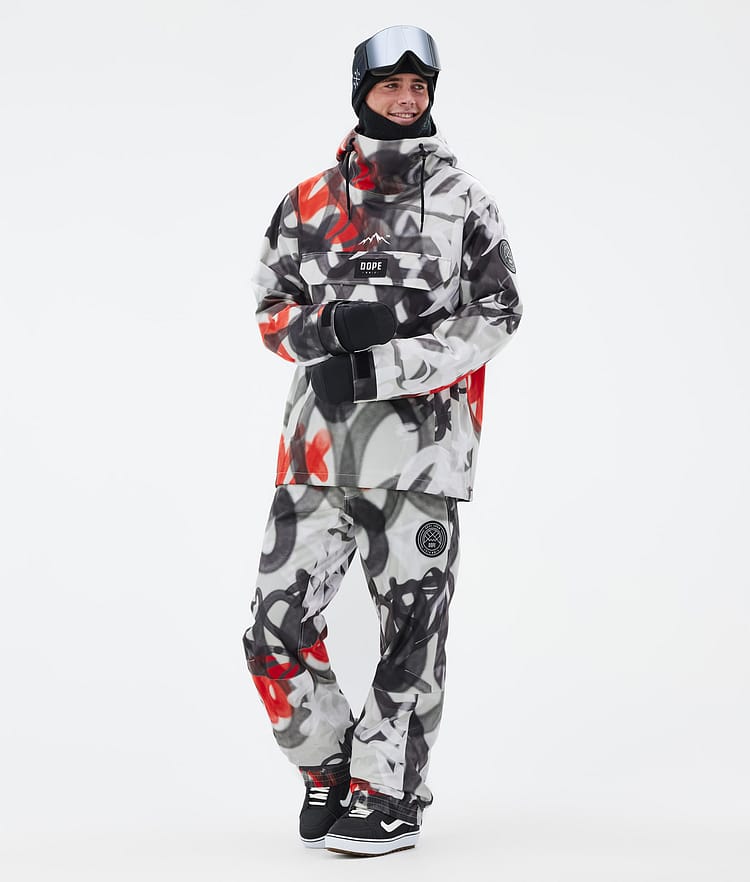 Dope Blizzard Snowboard Pants Men Whitish Renewed
