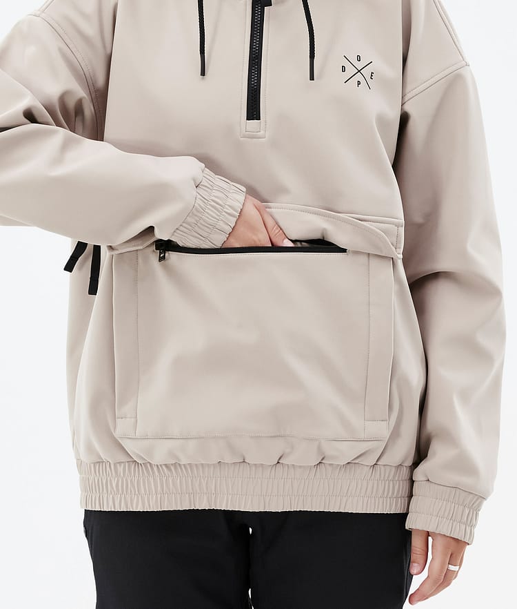 Dope Cyclone W 22 Ski Jacket Women Sand