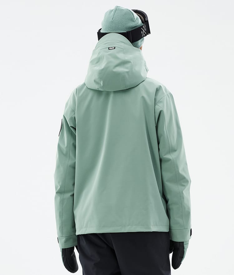 Dope Blizzard W Full Zip Snowboard Jacket Women Faded Green