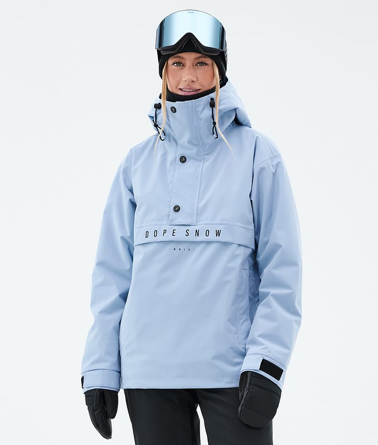 Dope Legacy W Snowboard Jacket Women Light Blue Renewed