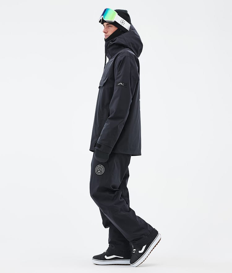 Dope Blizzard Snowboard Jacket Men Whitish Renewed