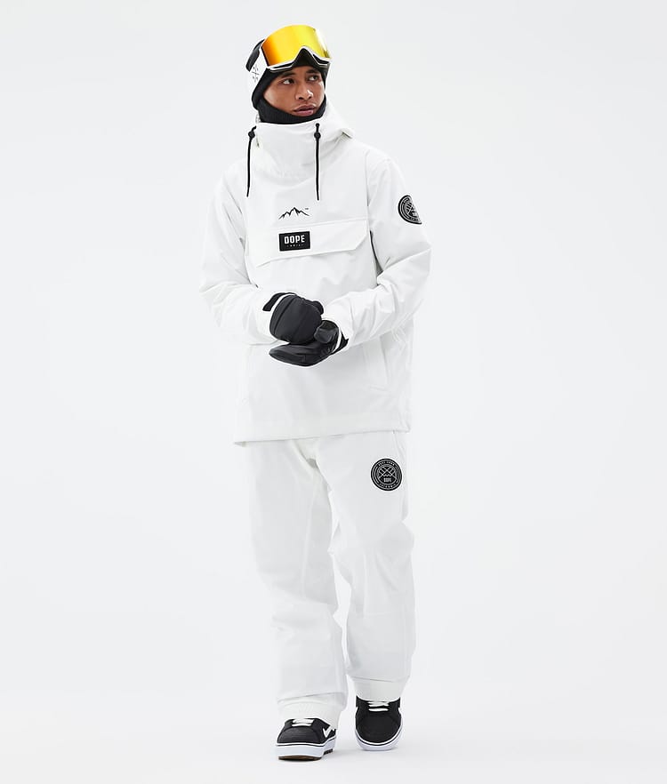 Dope Blizzard Snowboard Pants Men Whitish Renewed