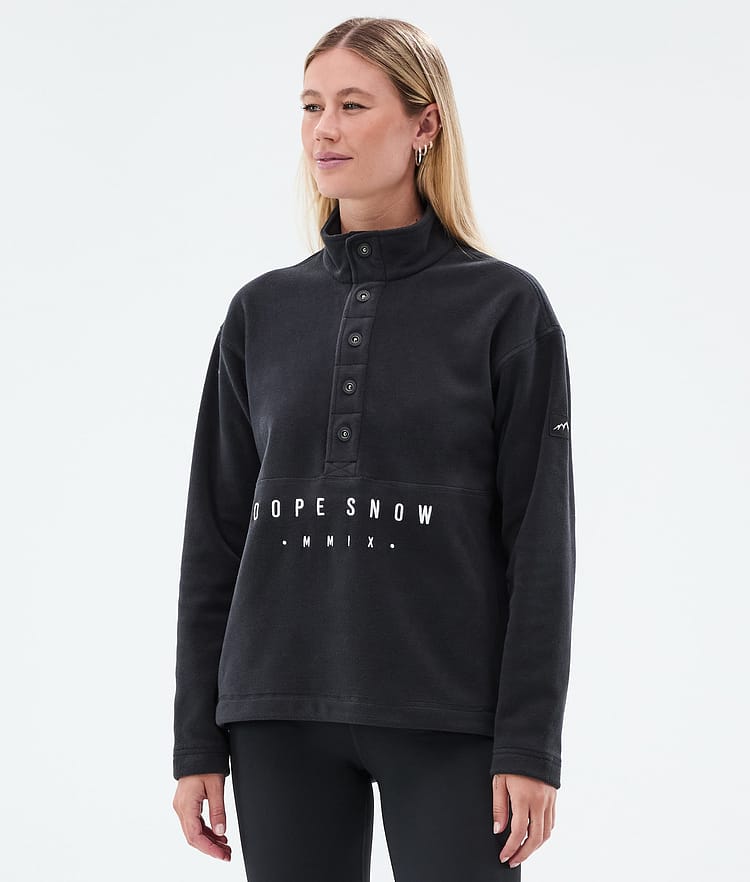Dope Comfy W Fleece Sweater Women Faded Green Renewed