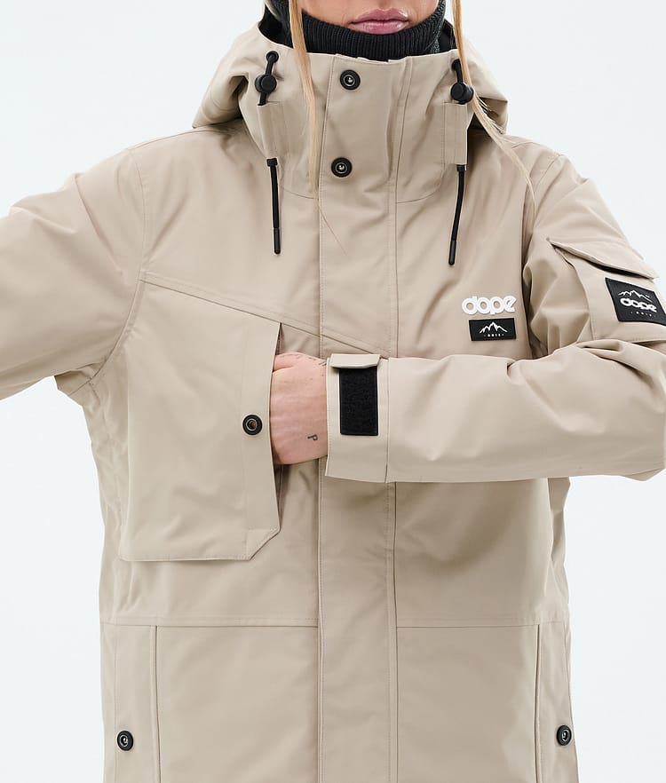 Dope Adept W Snowboard Jacket Women Soft Pink Renewed