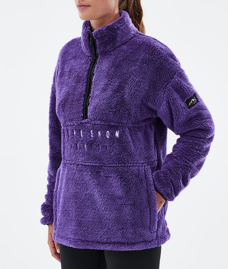 Dope Pile W Fleece Sweater Women Faded Green