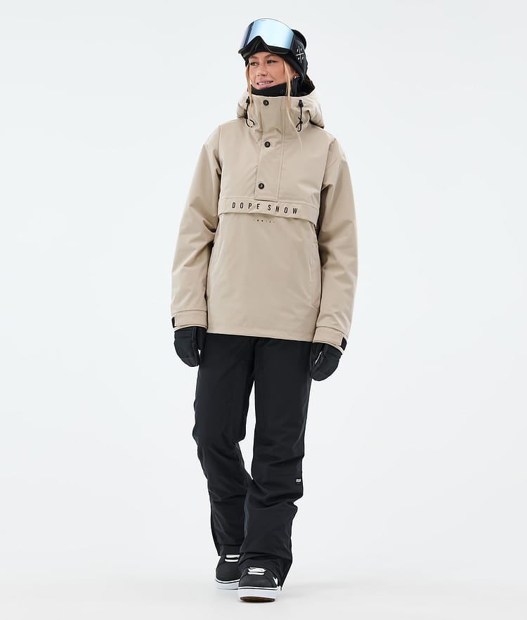 Dope Legacy W Snowboard Jacket Women Light Blue Renewed