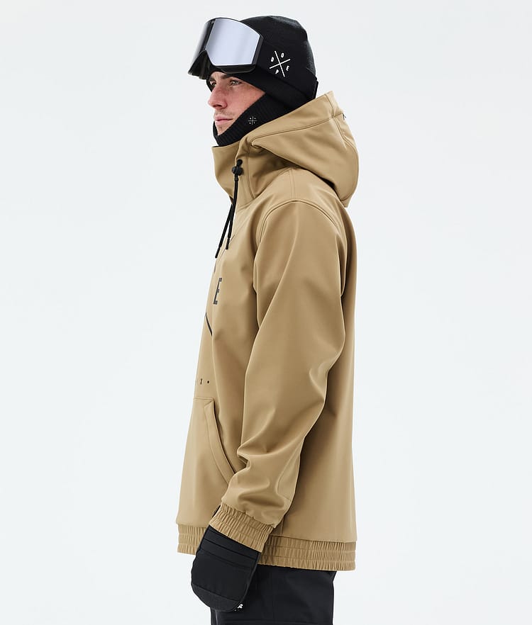 Dope Yeti Snowboard Jacket Men Ice Black Renewed