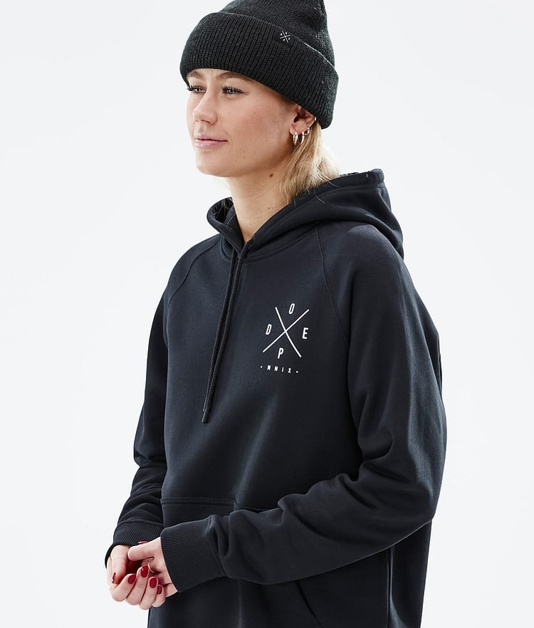 Dope Common W 22 Hoodie Women 2X-Up Black