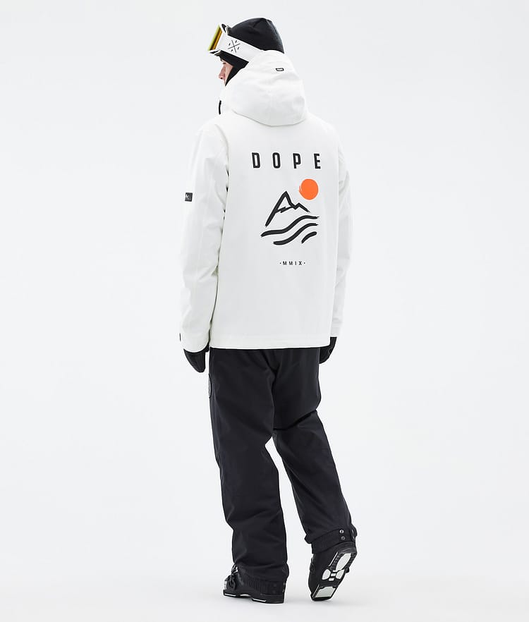 Dope Blizzard Ski Jacket Men Shards Burgundy Blue