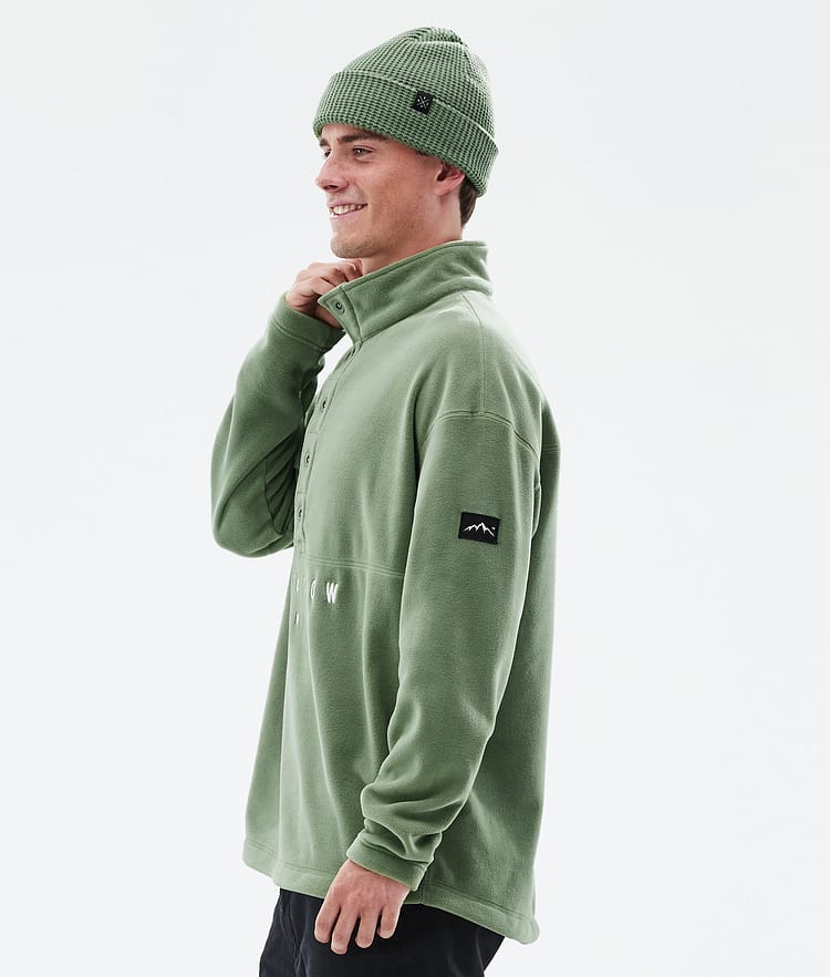 Dope Comfy Fleece Sweater Men Sand/Black Renewed