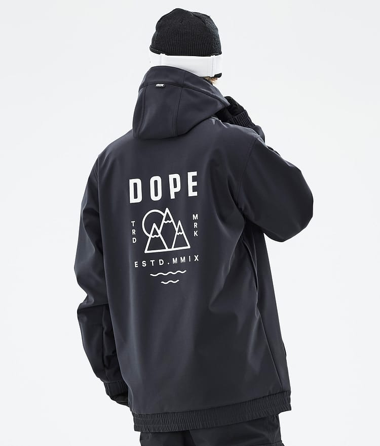 Dope Yeti 2022 Ski Jacket Men Pine Black