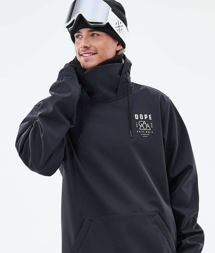 Dope Yeti 2022 Snowboard Jacket Men Pine Black Renewed