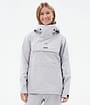 Dope Downpour W Rain Pants Women Light Grey