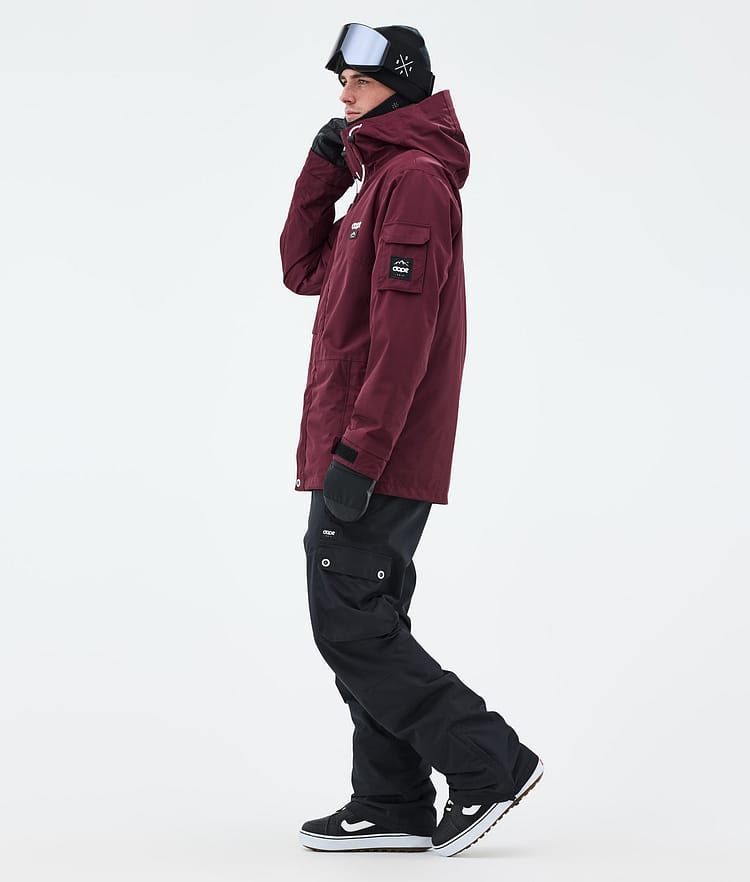 Dope Adept Snowboard Jacket Men Metal Blue Camo