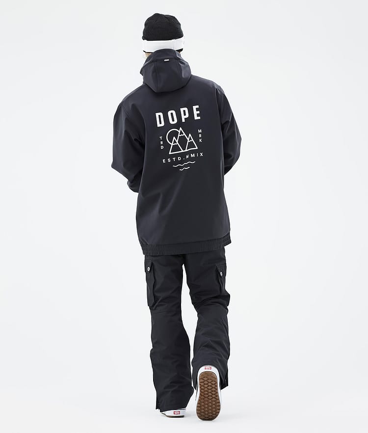 Dope Yeti 2022 Snowboard Jacket Men Pine Black Renewed