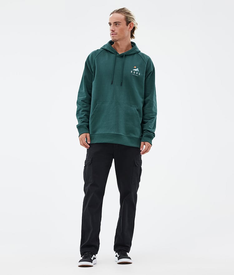 Dope Common Hoodie Men 2X-Up Bottle Green