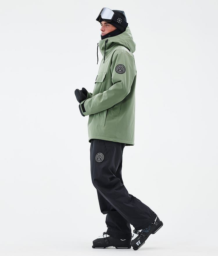 Dope Blizzard Ski Jacket Men Shards Burgundy Blue