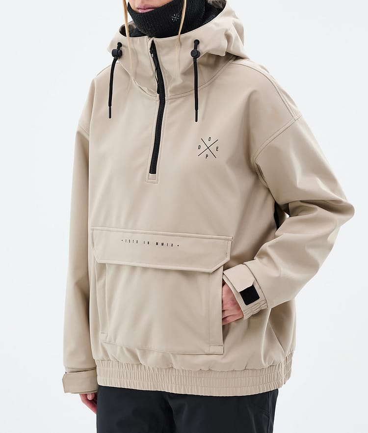 Dope Cyclone W Snowboard Jacket Women Light Grey