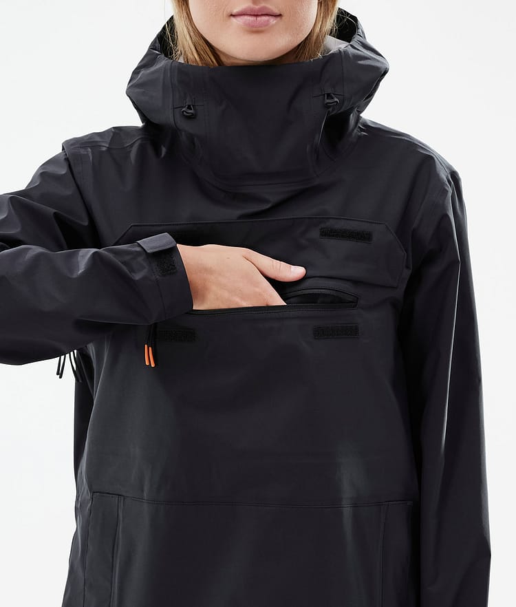 Dope Downpour W Rain Jacket Women Black