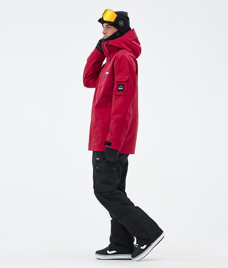 Dope Adept Snowboard Jacket Men Metal Blue Camo