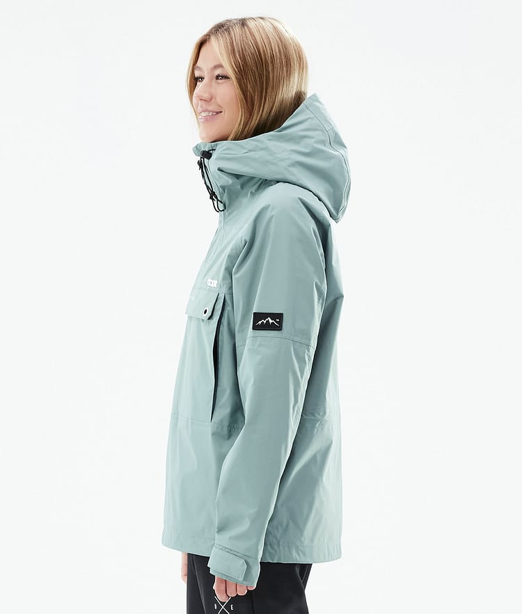 Dope Hiker Light W Outdoor Jacket Women Faded Green