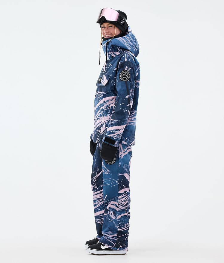 Dope Blizzard W Snowboard Jacket Women Punk Blue