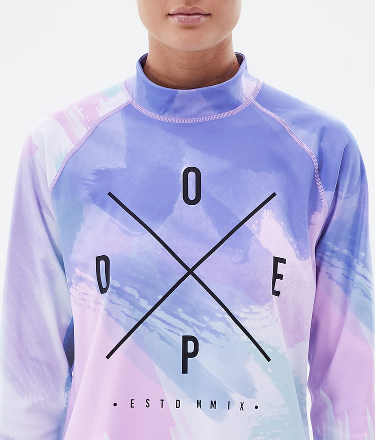 Dope Snuggle W Base Layer Top Women 2X-Up Metal Blue