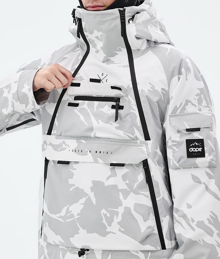 Dope Akin Snowboard Jacket Men Metal Blue