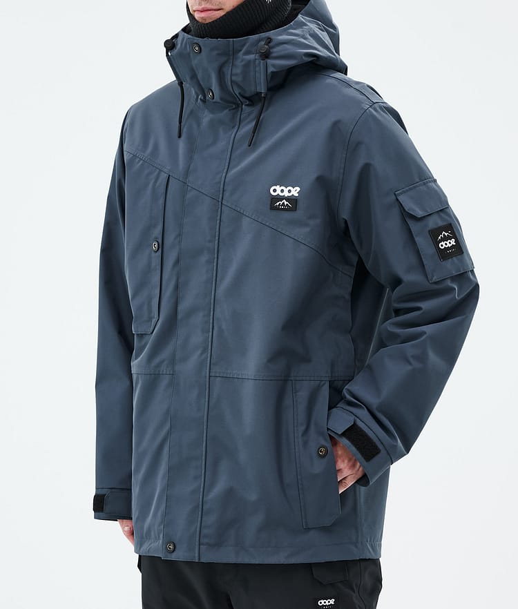 Dope Adept Snowboard Jacket Men Metal Blue Camo