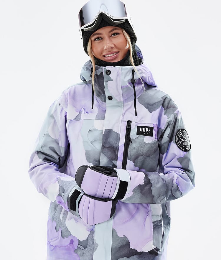 Dope Blizzard W Full Zip Snowboard Jacket Women Faded Green