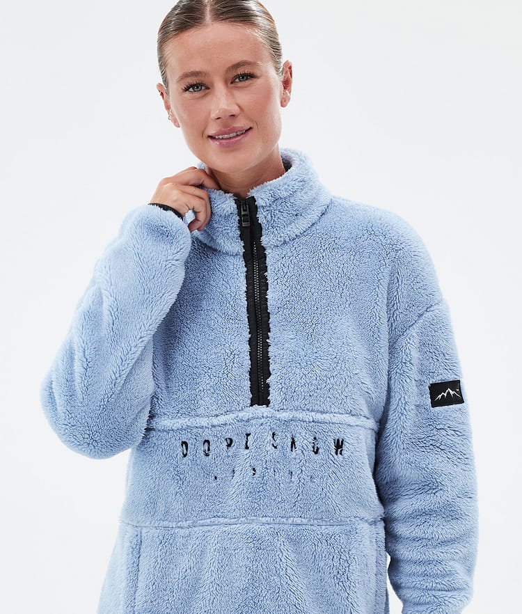 Dope Pile W Fleece Sweater Women Faded Green