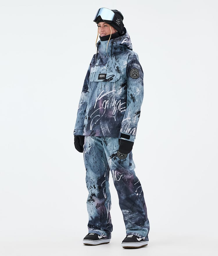 Dope Blizzard W Snowboard Pants Women Punk Blue