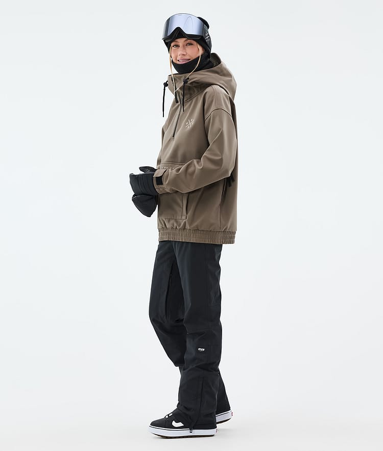 Dope Cyclone W Snowboard Jacket Women Light Grey