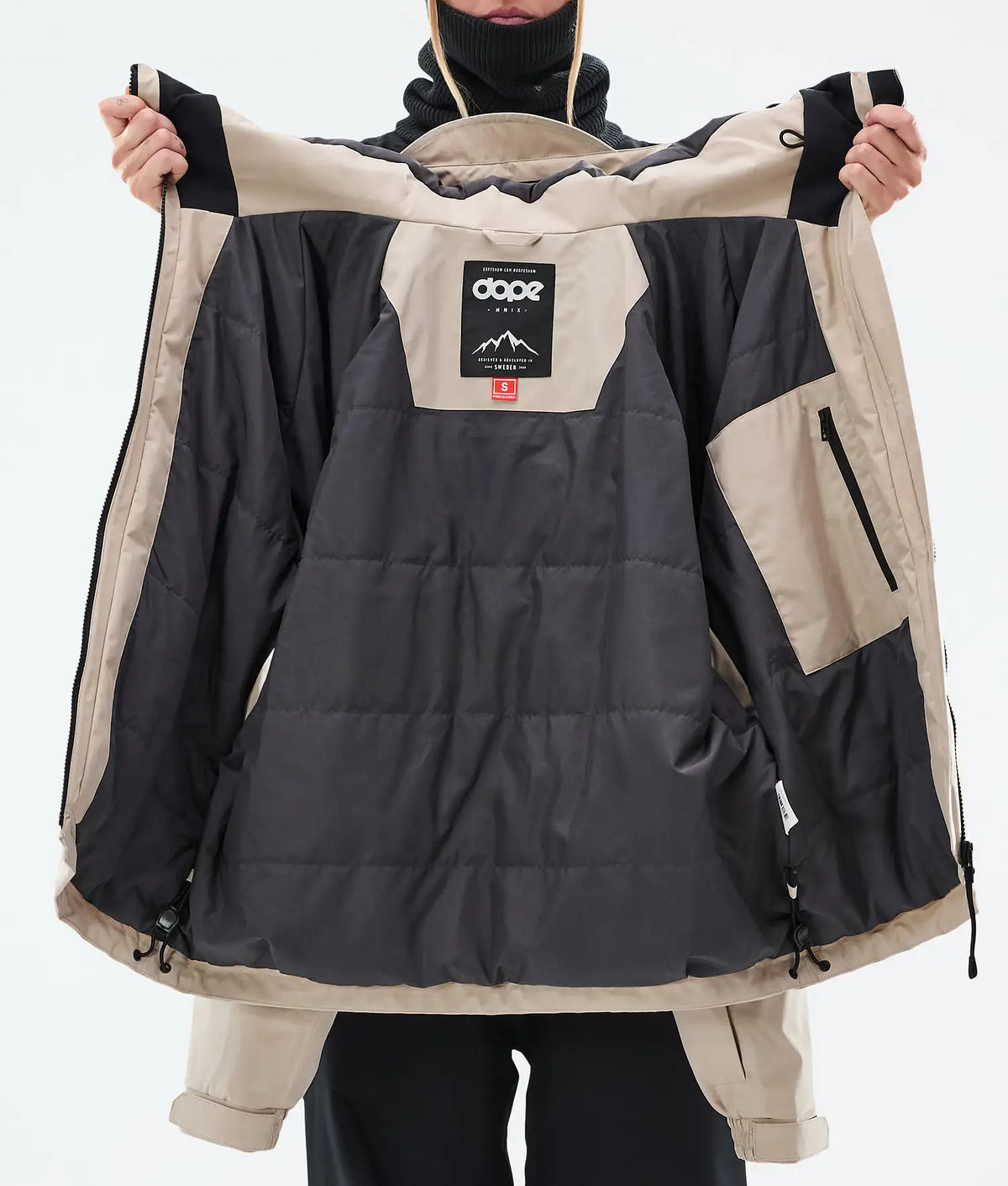 Dope Spartan W Snowboard Jacket Women Black