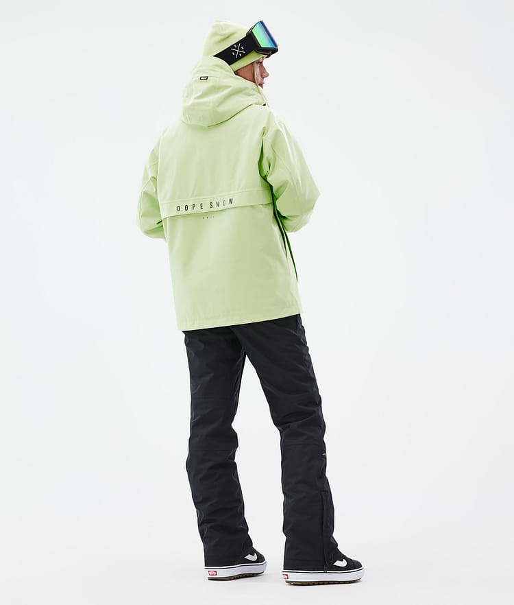 Dope Legacy W Snowboard Jacket Women Khaki Yellow