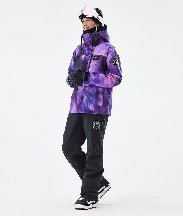 Dope Blizzard W Full Zip Snowboard Jacket Women Faded Green Renewed